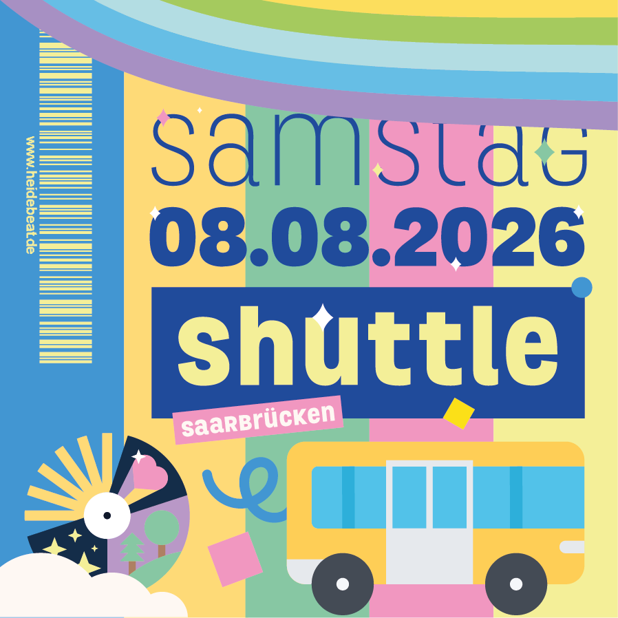Heidebeat-Festival-2026 Shuttle von Saarbruecken nach Schmelz ins Heidebad